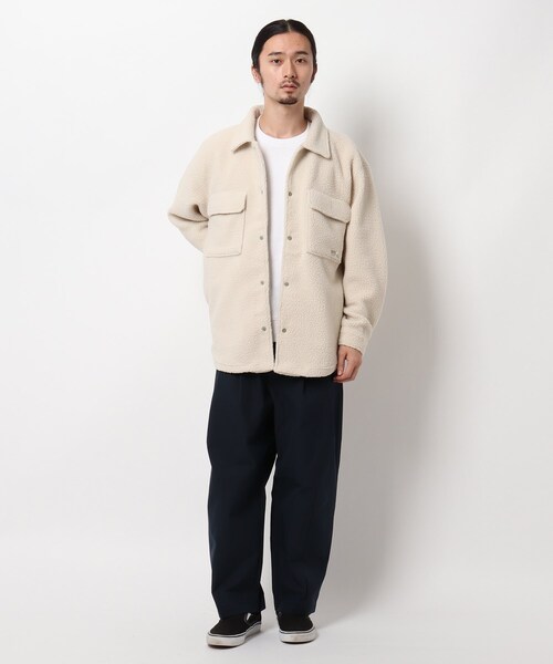 BASECONTROL（ベースコントロール）の「◆高密度 コットンポリエステル バルーンパンツ（その他パンツ・メンズ・ブラック/ベージュ/ネイビー/グリーン/アイボリー・03/02）」の16枚目の写真