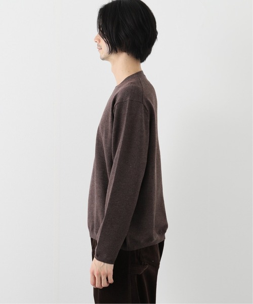 EDIFICE SELECT（エディフィスセレクト）の「【walenode / ウェルノード 】オーストラリアンwoolストレッチセーター（ニット/セーター・メンズ・ブラック/ライトグレー/ブラウン・1）」の11枚目の写真