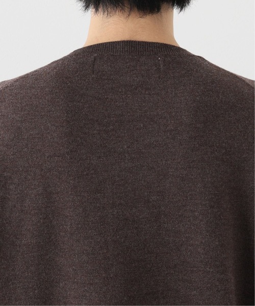 EDIFICE SELECT（エディフィスセレクト）の「【walenode / ウェルノード 】オーストラリアンwoolストレッチセーター（ニット/セーター・メンズ・ブラック/ライトグレー/ブラウン・1）」の15枚目の写真