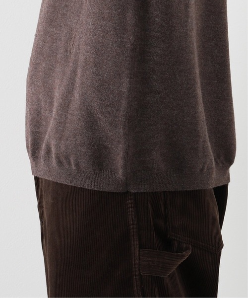 EDIFICE SELECT（エディフィスセレクト）の「【walenode / ウェルノード 】オーストラリアンwoolストレッチセーター（ニット/セーター・メンズ・ブラック/ライトグレー/ブラウン・1）」の20枚目の写真