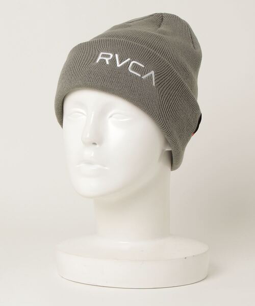 RVCA（ルーカ）の「WEB限定 RVCA-２FACE BEANIE（ニットキャップ/ビーニー・メンズ・ブラック/ブラウン/グレー/オレンジ・FREE）」の3枚目の写真