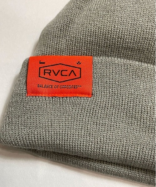 RVCA（ルーカ）の「WEB限定 RVCA-２FACE BEANIE（ニットキャップ/ビーニー・メンズ・ブラック/ブラウン/グレー/オレンジ・FREE）」の5枚目の写真