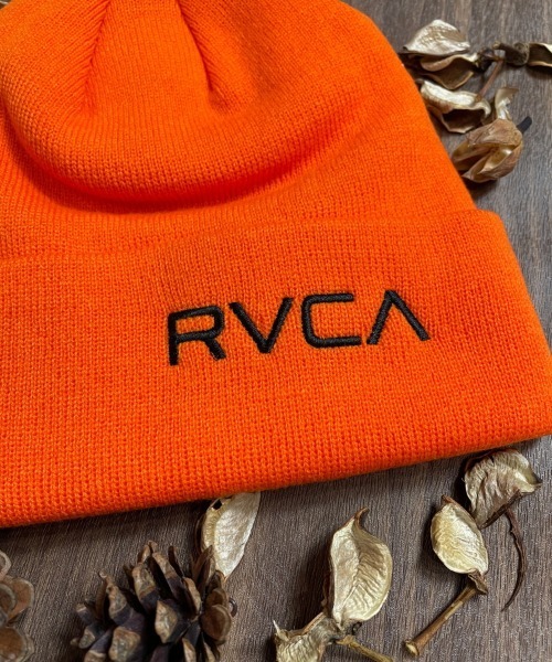 RVCA（ルーカ）の「WEB限定 RVCA-２FACE BEANIE（ニットキャップ/ビーニー・メンズ・ブラック/ブラウン/グレー/オレンジ・FREE）」の14枚目の写真