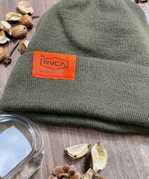 RVCA（ルーカ）の「WEB限定 RVCA-２FACE BEANIE（ニットキャップ/ビーニー・メンズ・ブラック/ブラウン/グレー/オレンジ・FREE）」の13枚目の写真