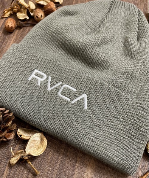 RVCA（ルーカ）の「WEB限定 RVCA-２FACE BEANIE（ニットキャップ/ビーニー・メンズ・ブラック/ブラウン/グレー/オレンジ・FREE）」の12枚目の写真