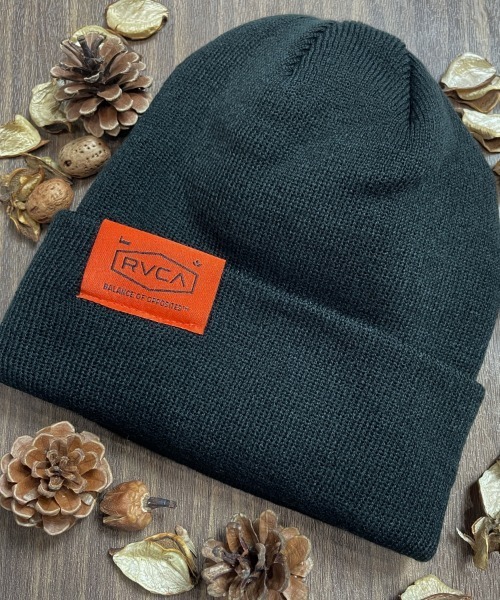 RVCA（ルーカ）の「WEB限定 RVCA-２FACE BEANIE（ニットキャップ/ビーニー・メンズ・ブラック/ブラウン/グレー/オレンジ・FREE）」の10枚目の写真