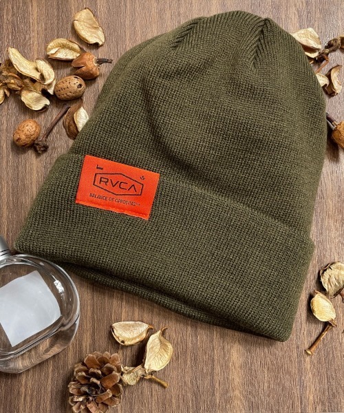 RVCA（ルーカ）の「WEB限定 RVCA-２FACE BEANIE（ニットキャップ/ビーニー・メンズ・ブラック/ブラウン/グレー/オレンジ・FREE）」の9枚目の写真