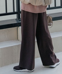 BAYFLOW | ウールライクワイドパンツ(その他パンツ)