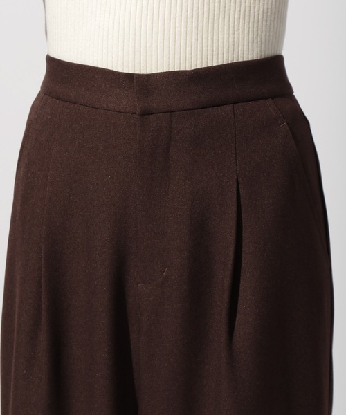 BAYFLOW(ベイフロー)の「ウールライクワイドパンツ(その他パンツ・レディース・ブラック/ブラウン/オフホワイト/ブルー・SMALL/MEDIUM)」の19枚目の写真