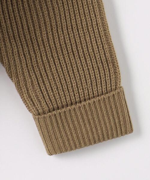 green label relaxing by 風早ゆうた(グリーンレーベルリラクシングバイカゼハヤユウタ)の「【WEB限定】<KZ×green label relaxing>畦 ニット カーディガン(カーディガン/ボレロ・メンズ・ブラック/ダークブラウン/ダークグレー・S/M/L)」の18枚目の写真