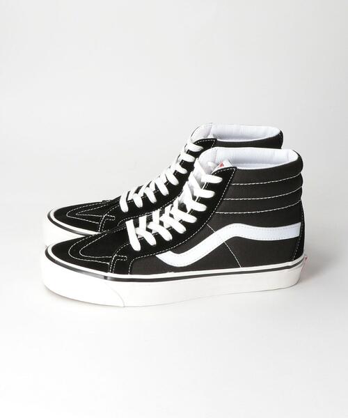 VANS(バンズ)の「<VANS> SK8-HI 38 DX/エスケーエイト(スニーカー・メンズ・ブラック・26.5cm/27.5cm/26cm/27cm/28cm)」の3枚目の写真
