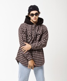 【SHETHISCOMMA/シディスコンマ】STC HOOD SHIRTS