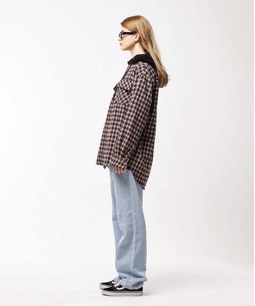 SHETHISCOMMA（シディスコンマ）の「【SHETHISCOMMA/シディスコンマ】STC HOOD SHIRTS（シャツ/ブラウス・メンズ・ブラック・FREE）」の13枚目の写真