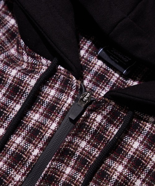 SHETHISCOMMA（シディスコンマ）の「【SHETHISCOMMA/シディスコンマ】STC HOOD SHIRTS（シャツ/ブラウス・メンズ・ブラック・FREE）」の5枚目の写真