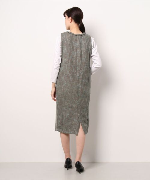 KOBE LETTUCE(コウベレタス)の「パイピングジャンスカワンピース(ジャンパースカート・レディース・ブラウン系その他/ブラック系/ブラック系その他/ピンク系・FREE)」の12枚目の写真