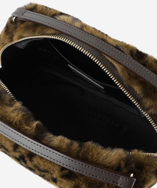 MACKINTOSH LONDON（マッキントッシュ ロンドン）の「アンドリューファーショルダーバッグ（ショルダーバッグ・レディース・ブラウン系その他4/チャコールグレー・FREE）」の7枚目の写真