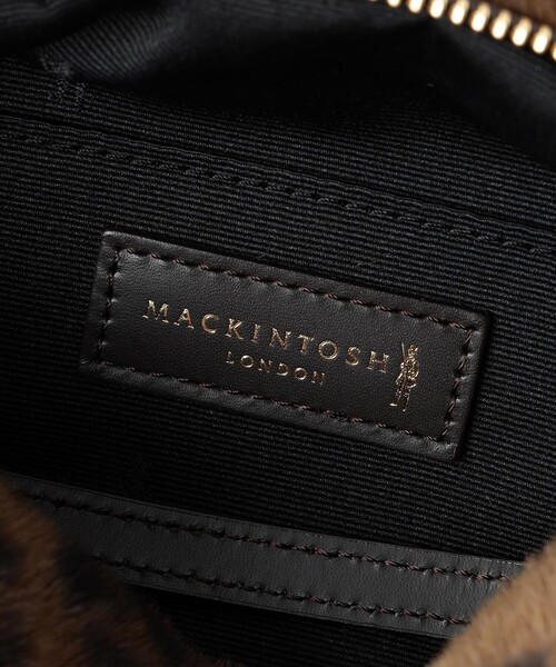 MACKINTOSH LONDON（マッキントッシュ ロンドン）の「アンドリューファーショルダーバッグ（ショルダーバッグ・レディース・ブラウン系その他4/チャコールグレー・FREE）」の6枚目の写真