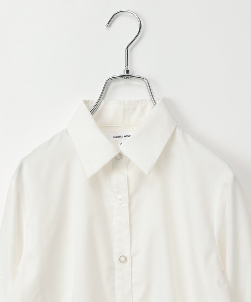 キッズ ガールズフォーマル 卒服ブラウス長袖