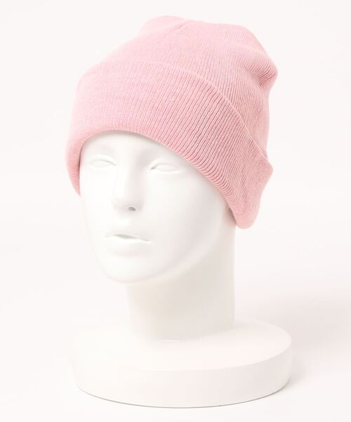 Anuenue（アヌエヌエ）の「カラフルニット帽（ニットキャップ/ビーニー・レディース・ライトブルー/ブラック/オレンジ/ブルー/モスグリーン/レッド/ダークブルー/ベビーピンク・FREE）」の16枚目の写真