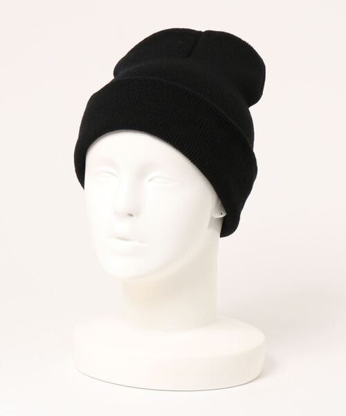 Anuenue（アヌエヌエ）の「カラフルニット帽（ニットキャップ/ビーニー・レディース・ライトブルー/ブラック/オレンジ/ブルー/モスグリーン/レッド/ダークブルー/ベビーピンク・FREE）」の9枚目の写真