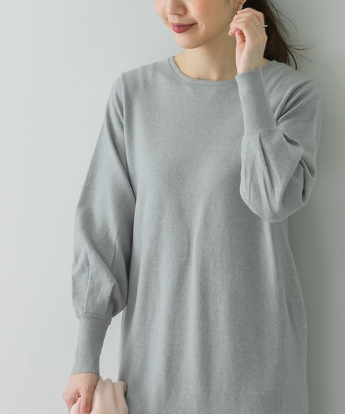 URBAN RESEARCH Sonny Label（アーバンリサーチサニーレーベル）の「マーメードフレアニットワンピース（ワンピース・レディース・ブラック/グレー/ベージュ系その他・FREE）」の18枚目の写真