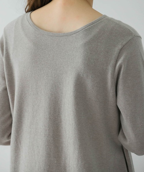 URBAN RESEARCH Sonny Label（アーバンリサーチサニーレーベル）の「マーメードフレアニットワンピース（ワンピース・レディース・ブラック/グレー/ベージュ系その他・FREE）」の8枚目の写真