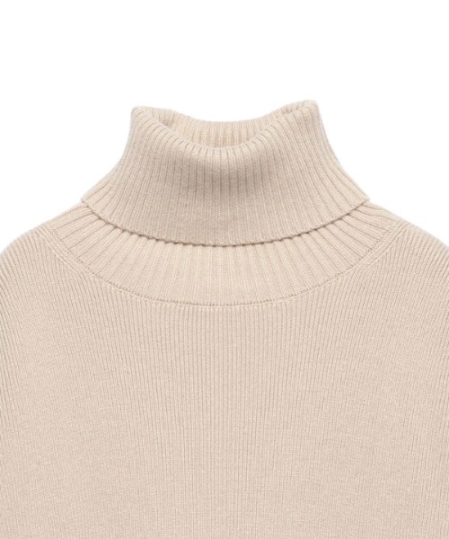 anuans(アニュアンス)の「タートルネックプルオーバー(ニット/セーター・レディース・アイボリー/ベージュ/ピンク/キャメル/ブラック・FREE)」の11枚目の写真