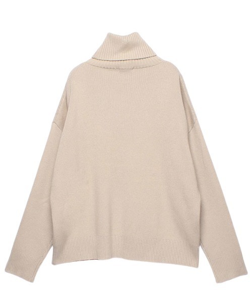 anuans(アニュアンス)の「タートルネックプルオーバー(ニット/セーター・レディース・アイボリー/ベージュ/ピンク/キャメル/ブラック・FREE)」の15枚目の写真