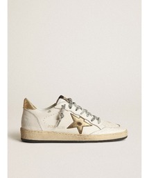 GOLDEN GOOSE Super-Star sneakers white leather-silver
