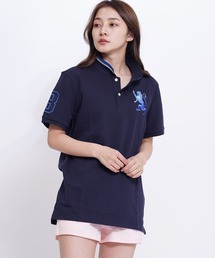 [GIORDANO] ビッグライオン半袖ポロシャツ (ユニセックス)