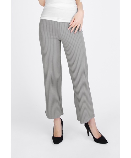 HANES（ヘインズ）の「Hanes/ヘインズ レディース ルームウェア ルームパンツ パジャマ 女性 ボトムス リブパンツ 無地（ルームウェア/パジャマ・レディース・ブラウン/グレー/ベージュ・LARGE/MEDIUM）」の7枚目の写真