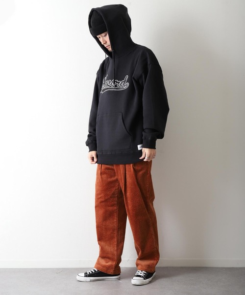 ZIP FIVE（ジップファイブ）の「【ZIP FIVE】 ドローコード内蔵 コーデュロイ ワイド タック パンツ（チノパンツ・メンズ・ブラック/ベージュ/ブラウン/グレー/カーキ/オレンジ/アイボリー/チャコール・MEDIUM/LARGE/X-LARGE）」の17枚目の写真