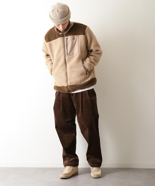 ETRO コーデュロイチノパンツ ZIP FIVE】 ドローコード内蔵 コーデュロイ ワイド タック