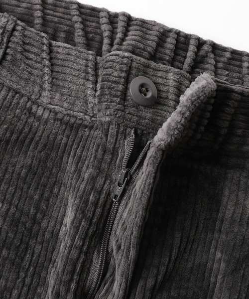 ZIP FIVE（ジップファイブ）の「【ZIP FIVE】 ドローコード内蔵 コーデュロイ ワイド タック パンツ（チノパンツ・メンズ・ブラック/ベージュ/ブラウン/グレー/カーキ/オレンジ/アイボリー/チャコール・MEDIUM/LARGE/X-LARGE）」の19枚目の写真