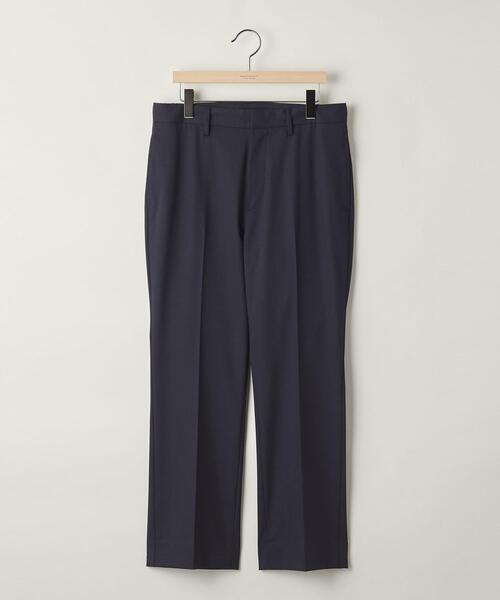 info. BEAUTY&YOUTH（インフォビューティアンドユース）の「【WEB限定】＜info. BEAUTY&YOUTH＞ツイル ストレートパンツ（スラックス・メンズ・ブラック/ダークグレー/ネイビー・M/XL/S/L）」の9枚目の写真