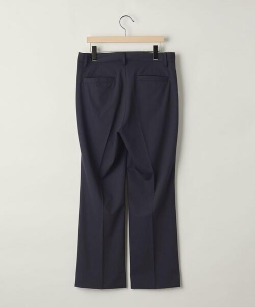 info. BEAUTY&YOUTH（インフォビューティアンドユース）の「【WEB限定】＜info. BEAUTY&YOUTH＞ツイル ストレートパンツ（スラックス・メンズ・ブラック/ダークグレー/ネイビー・M/XL/S/L）」の6枚目の写真