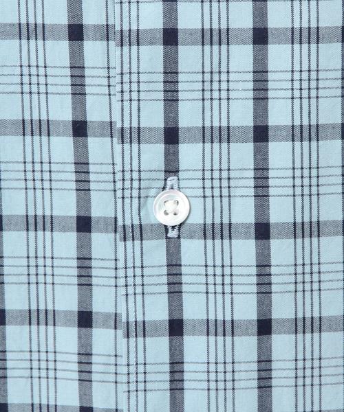 BEAUTY&YOUTH UNITED ARROWS（ビューティーアンドユースユナイテッドアローズ）の「BY インディゴチェックシャツ◆（シャツ/ブラウス・メンズ・ホワイト/ライトブルー/ネイビー・X-SMALL/X-LARGE/LARGE/SMALL/MEDIUM）」の13枚目の写真