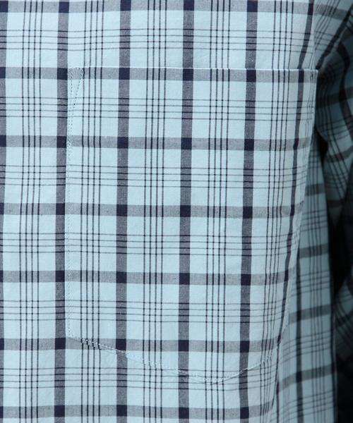 BEAUTY&YOUTH UNITED ARROWS（ビューティーアンドユースユナイテッドアローズ）の「BY インディゴチェックシャツ◆（シャツ/ブラウス・メンズ・ホワイト/ライトブルー/ネイビー・X-SMALL/X-LARGE/LARGE/SMALL/MEDIUM）」の17枚目の写真