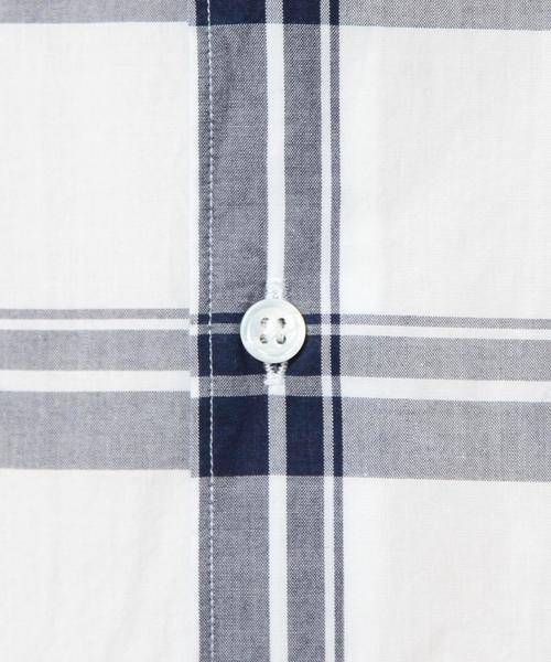 BEAUTY&YOUTH UNITED ARROWS（ビューティーアンドユースユナイテッドアローズ）の「BY インディゴチェックシャツ◆（シャツ/ブラウス・メンズ・ホワイト/ライトブルー/ネイビー・X-SMALL/X-LARGE/LARGE/SMALL/MEDIUM）」の11枚目の写真