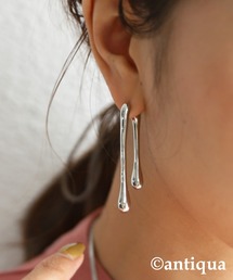 antiqua | センスのあるシンプルさ!雫デザインピアス(ピアス(両耳用))