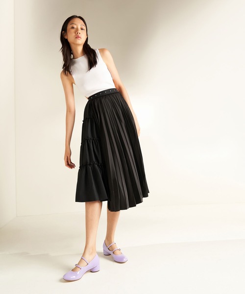 CHARLES & KEITH(チャールズ & キース)の「パテントダブルストラップ メリージェーン / Patent Double-Strap Mary Janes(パンプス・レディース・ブラック/オフホワイト/ライラック・22.5cm/23cm/23.5cm/24.5cm/25cm/25.5cm)」の10枚目の写真