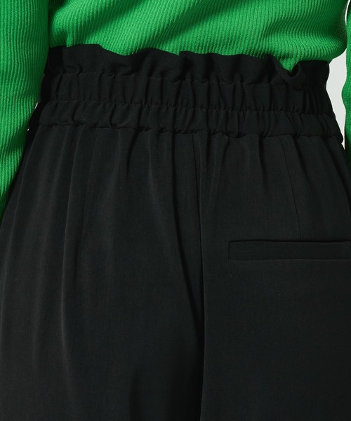 Lui's（ルイス）の「クロスベルトフレアパンツ（スラックス・レディース・ブラック/ブルー/ライトグリーン・FREE）」の16枚目の写真