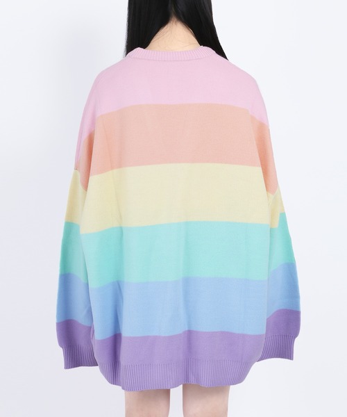 WC(ダブル シー)の「レインボーニットカーデ(カーディガン/ボレロ・レディース・レインボー/その他・FREE)」の6枚目の写真