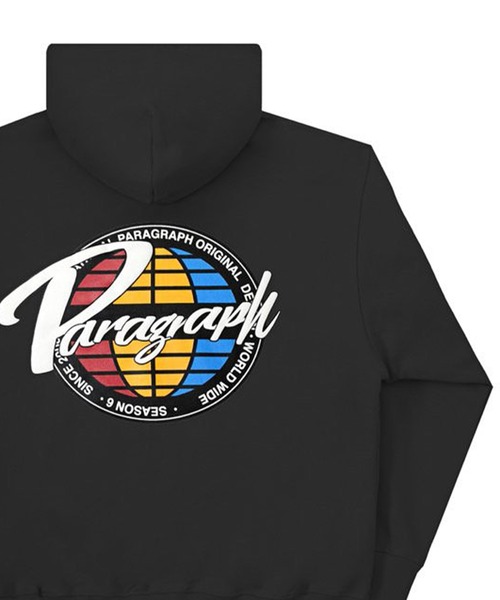 Paragraph（パラグラフ）の「【PARAGRAPH/パラグラフ】スリーカラーグローブフーディー /  THREE-COLOR GLOBE HOOD NO.3（パーカー・メンズ・ブラック/ネイビー/ブラウン/グリーン/オートミール/レッド/パープル・FREE）」の2枚目の写真