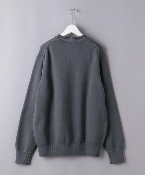 UNITED ARROWS(ユナイテッドアローズ)の「<UNITED ARROWS > オーガニックコットン ミドルゲージ クルーネック(ニット/セーター・メンズ・ライトグレー/オフホワイト/ライム/シャーベット/ネイビー/ダークグレー・M/XL/S/L)」の21枚目の写真