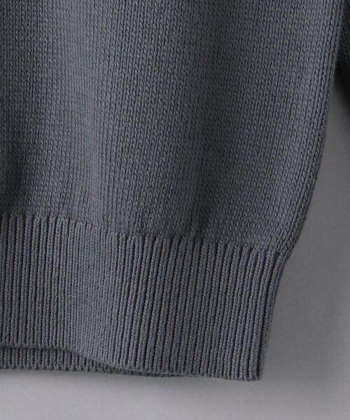 UNITED ARROWS(ユナイテッドアローズ)の「<UNITED ARROWS > オーガニックコットン ミドルゲージ クルーネック(ニット/セーター・メンズ・ライトグレー/オフホワイト/ライム/シャーベット/ネイビー/ダークグレー・M/XL/S/L)」の19枚目の写真