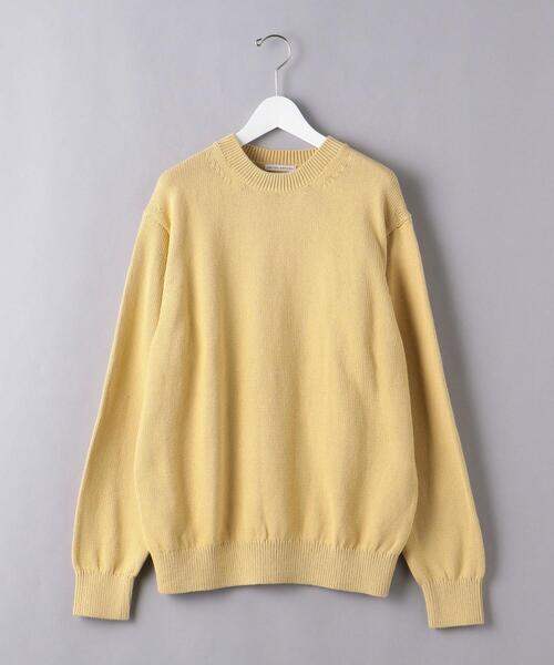 UNITED ARROWS(ユナイテッドアローズ)の「<UNITED ARROWS > オーガニックコットン ミドルゲージ クルーネック(ニット/セーター・メンズ・ライトグレー/オフホワイト/ライム/シャーベット/ネイビー/ダークグレー・M/XL/S/L)」の13枚目の写真