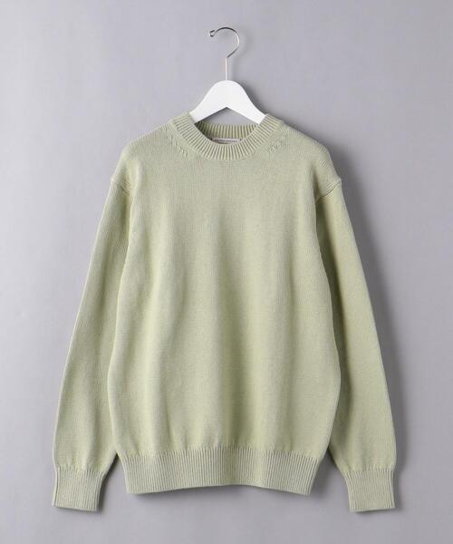 UNITED ARROWS(ユナイテッドアローズ)の「<UNITED ARROWS > オーガニックコットン ミドルゲージ クルーネック(ニット/セーター・メンズ・ライトグレー/オフホワイト/ライム/シャーベット/ネイビー/ダークグレー・M/XL/S/L)」の11枚目の写真