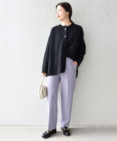SHIPS(シップス)の「〈手洗い可能〉サテンゴムテーパードパンツ◇(その他パンツ・レディース・ブラック/ベージュ/ラベンダー/ピンク系・40/38/36)」の14枚目の写真