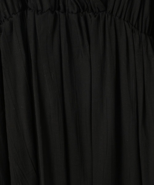 Heather（ヘザー）の「バックシャンカシュクールロングワンピース　271594（ワンピース・レディース・ブラック/ベージュ/アイボリー・FREE）」の9枚目の写真